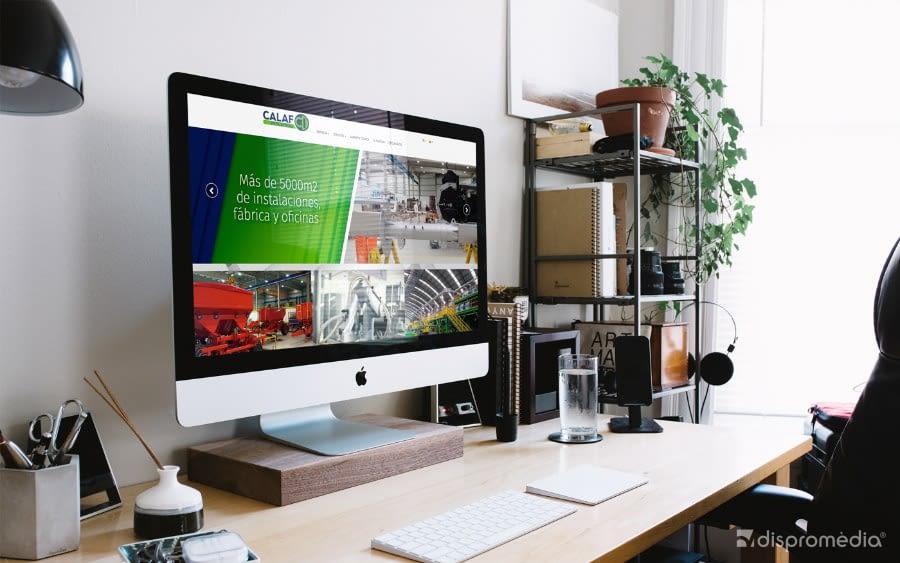 Nou web per Calaf Industrial (De Calaf Grup)