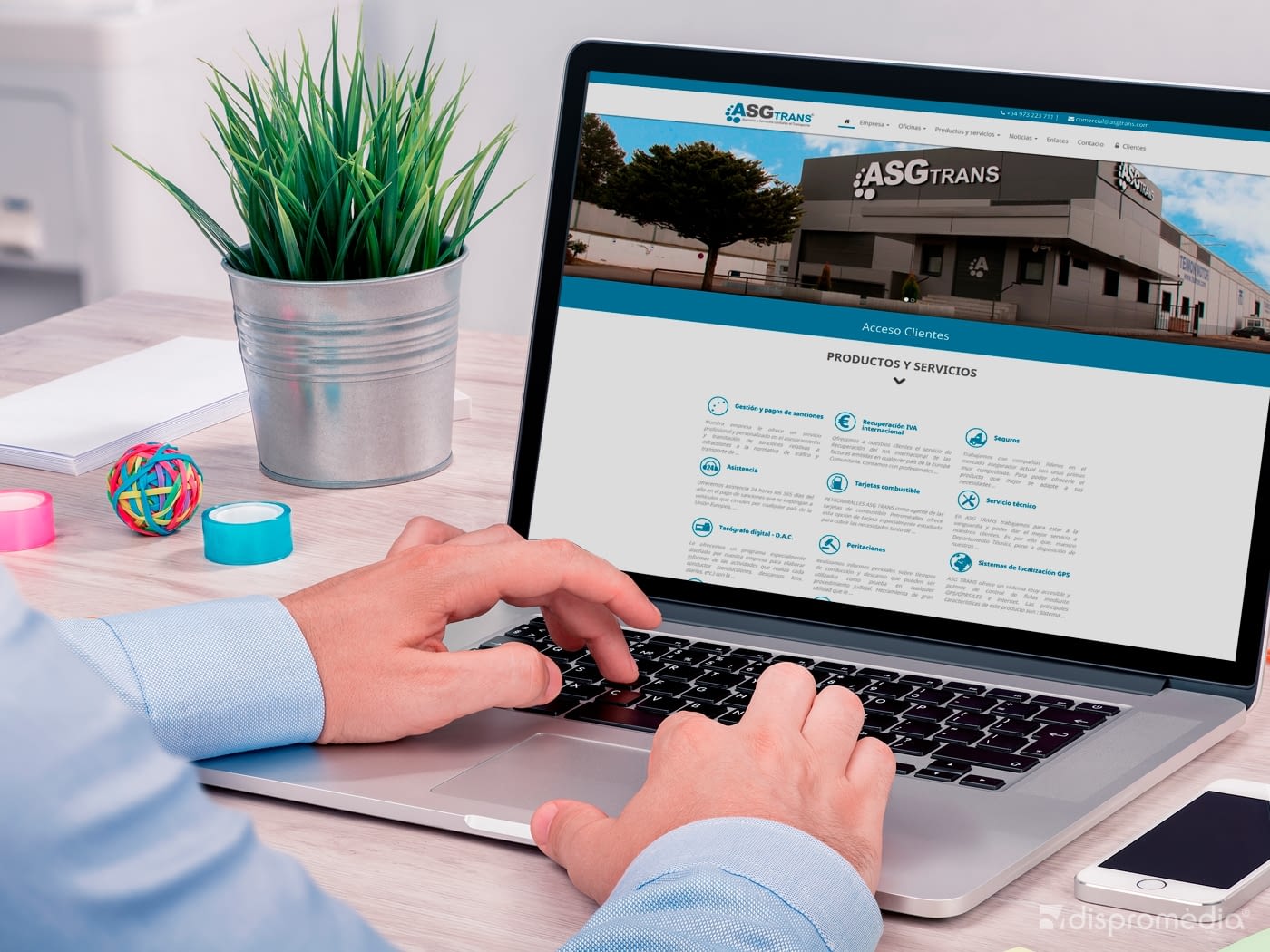 Nou Web d' ASG Trans