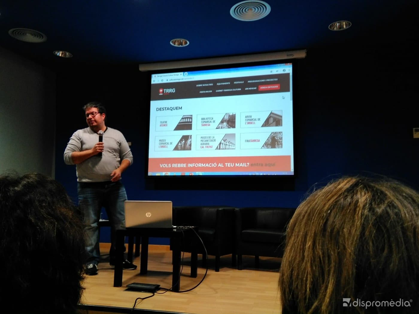 Presentació Nou Web de Cultura